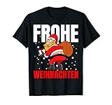 Frohe Weihnachten Weihnachtsmotiv Weihnachtsmann Lustig T-S