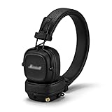 Kopfhörer Bluetooth Over-Ear-Kopfhörer Deep Bass 80 Stunden Spielzeit Fast Ladet Faltbare Gaming Headset Eingebautes Mikrofon Headset (Color : Black)