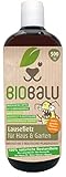 BioBalu Lausefietz – 100% natürliche Schädlingsbekämpfung, 500 ml, für Zimmer- und Balkonpflanzen sowie Obst und Gemüse, hilft gegen Blattläuse, Buchsbaumzünsler, Ameisen, Milben, Pilze und Thrip