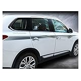LYFCANIA 3M Karosserie-Aufkleber OEM-Aufkleber für Mitsubishi Outlander 2015-2017 hnly