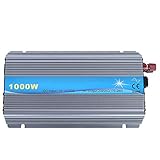 Wechselrichter, Solar Micro Grid-angeschlossene Geräte, PV 1000W Eingang 20-45V Ausgang 230V, Aluminiumlegierung Shell SP-MGI-1000W Solar Grid Tie Inverter(EU Plug 220V)