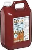 GO/ON Holzanstrich, Braun kunststoff-kanister, 5 L