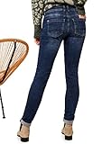 Street One Damen 374640 Jeans, mid Indigo wash, W26/L30