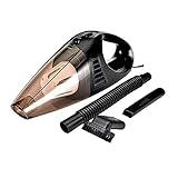 HUNEKBT Autostaubsauger, 120W 12V Auto-Staubsauger Haushalt Mini beweglicher drahtloser Staubsaug