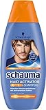 Schwarzkopf Schauma Hair Activator Koffein Shampoo, 4er Pack (4 x 400 ml)