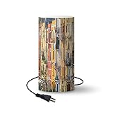 Lampe - Die typische Architektur von Procida - 33 cm hoch - Ø16 cm - Inklusive LED-Lamp