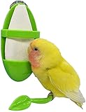 Vogelfuttersäule Futterbehälter Mit Ständer Vogelkäfig Zubehör, Futterspender Vögel Vogelfutterspielzeug Zum Aufhängen, Zum Halten Von Früchten, Tintenfischknochen Gemüse, Heimvogelb