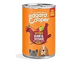 Edgard Cooper natürliches Premium Nassfutter für Adult Hunde in Dosen - 6 x 400g - Huhn & Truthahn - g