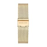 Michael Kors Women's Lexington None Watch with Stainless Steel Strap, Gold, 20 (Model: MKT9091)