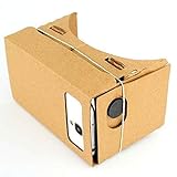 Idyandyans 3D Virtual Reality Pappe Virtual Reality Box Brille Film Video Game Headset für 3,5-5,5 Zoll Smartp