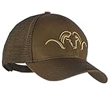 Blaser Jagdkappe Mesh Cap Braun - Jagd Cap mit Logobestickung - Basecap für Jägerinnen und Jäger - Trucker Cap Damen und H