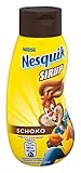 Nestlé NESQUIK, Schoko Sirup, verfeinert: als Topping für Getränke & Desserts, zum Einrühren in Milch, für leckere Trinkschokolade, 1 x 300