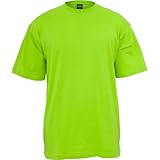 Urban Classics Herren T-Shirt Tall Tee, Farbe limegreen, Größe XL
