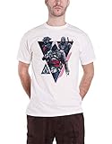 Assassins Creed T Shirt Linear Logo Nue offiziell Gamer Herren Weiß