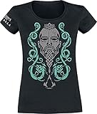 Assassin's Creed Valhalla - Ornamente Frauen T-Shirt schwarz M