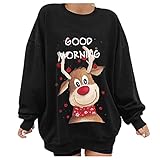 Pullover grau Damen Rollkragen Oversize Pullover Damen t-Shirt, extra lang Pullover mit kussmund Jogginghose Batik musselin Damen Pullover Damen lang Trump weihnachtspulli Pullover Damen W