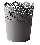 Ikea SKURAR Kerzenhalter in grau; (11cm)