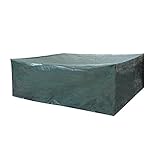 Oule GmbH Schutzhülle Gartenmöbel 250 x 210 x 90 cm aus Polyethylen 120g/m² in Grü