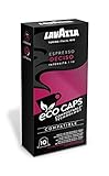 Lavazza Eco Kaffeekapseln - Espresso Deciso - Nespresso kompatibel - 50 Kapseln - 5er Pack (5 x 53g)