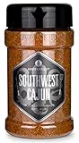 Ankerkraut Southwest Cajun, BBQ Rub Gewürzmischung zum Zubereiten von Gumbos und Jambalaya Gerichten, 170g im S