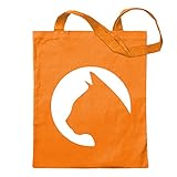 Kiwistar Katzenkopf Cat Head Turnbeutel Fun Rucksack Sport Beutel Gymsack Ziehg