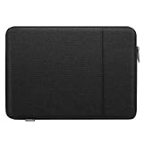 MoKo Tablet Tasche Kompatibel mit iPad 9/8/7 10.2/iPad Air 4 10.9/iPad 9.7'/iPad Pro 11 2021/2020/2018/iPad Air 3 10.5' 2019/Surface Go 2 10.5, Polyesterfaser Schutzhülle mit Reißverschluss,Schw