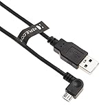 Rechter Winkel Micro USB Kompatibel mit Tom Tom Via 52, 62, 110, 120, 125, 130, 135, 180, 220, 225, 260, 280, Via LIVE 120, 125, 130, 135, 1605TM, 1405TM, 1435M, 1505TM 1535TM, TRUCKER 5000, 6000 2