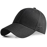 HASAGEI Baseball Cap Herren Damen Basecap Baseball Kappe Reine Farbe Baseboard Baseballkappe Cotton Cap für Tennis Golf R