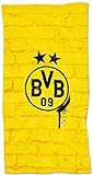 Borussia Dortmund Zauberhandtuch - Gelbe Mauer - Magisches Handtuch, Magic Towel BVB 09