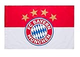 bayern München Fahne (one size, Logo 90x60cm)