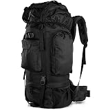 Armybag® Trekkingrucksack | Outdoor Rucksack 65 Liter und YKK Zipper | Reiserucksack für dein Abenteuer | Wanderrucksack Damen & Herren Groß | Wasserdichter Rucksack mit perfektem Tragesy