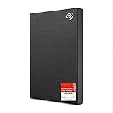 Seagate One Touch 2 TB externe Festplatte, HDD PC/Notebook/Mac, USB 3.0, schwarz, 2 Jahre Data Rescue Service, FFP, Modellnr.: STKB2000412