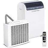 TROTEC Split-Klimagerät PAC 4600 Klimaanlage mit 4,3 kW / 14.500 Btu/h geeignet für Räume bis 120 m³ max. Luftleistung von 550 m³/