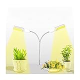 LED-Wachstumslampe USB mit Timer, dimmbar, Vollspektrum, flexibler Clip, Phyto-Lampe fü