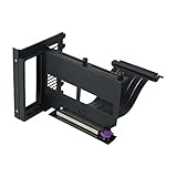 Cooler Master Universal Vertical GPU Holder Kit V2, für ATX Gehäuse & PCI-E 3.0 Geräte, Modulare Grafikkartenunterstützung, Inklusive 165mm Riser Kabel V2, SGCC Stahlbügel, Schw