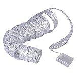 Materly 4 Meter Lichterkette LED Band Kupferdraht Lichterketten Weihnachtsbaum Glühende Lichter Bogen Bunte Ambiente Lichter für Räume Gärten und Terrassen Weihnachtsbaumbeleuchtung (Mehrfarbig)