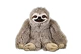 Wild Republic 15888 17379 Erezoso Con Tres Dedos Peluches Jumbo Plüsch Faultier, großes Kuscheltier, Plüschtier, Cuddlekins, 76