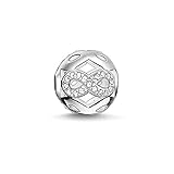 Thomas Sabo Damen-Bead Unendlichkeit Karma Beads 925 Sterling Silber Zirkonia weiß K0172-051-14