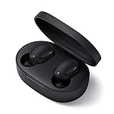 Xiaomi Redmi Airdots 2, Mi kabellose Bluetooth-Kopfhörer Original kabellose In-Ear-Stereo-Hi-Fi-Kopfhörer mit magnetischer Ladehülle, Mikrofon,15 Stunden Autonomie IPX5-CE-zertifiziert, schweiß