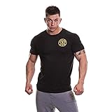 Golds Gym Herren T-Shirt, schwarz, M