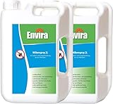 Envira Milben-Spray - Anti-Milben-Mittel Mit Langzeitwirkung - Geruchlos & Auf Wasserbasis - 2x2L