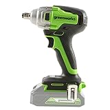 Greenworks Akku-Schlagschrauber (Li-Ion 24V 400 Nm Drehmoment 2800 Umdrehungen/Min 1/2 Zoll-Steckschlüssel Vierkantantrieb leistungsstarker brushless Motor ohne Akku u. Ladegerät)