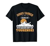 Ski Touring Berge Skiwanderung Tourenski Männer Sonne T-S