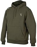 Fox Collection Green Silver Hoody - Angelpullover, Größe:XXL