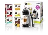 De'Longhi Nescafé Dolce Gusto Mini Me, Einzelportionskapsel-Kaffeemaschine, Starter-Set, inkl. 6 Boxen Kaffeepads, EDG155.BG, Schwarz & G