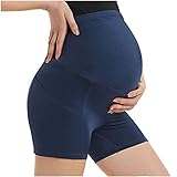 Umstandsshorts Damen Umstandshose Shorts Schlafanzug/Pyjama/Yoga H