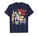 Disney Phineas And Ferb The Group Logo T-S