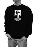 WIZUALS HAARMANN Fritz Haarmann´s Feinkost Massenmörder Mörder Murder Designer Pullover Größe XXXL schw