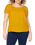 ONLY Damen ONLFIRST ONE Life SS SOLID TOP NOOS WVN T-Shirt, Golden Yellow, 42