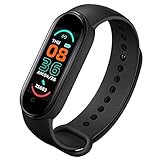Smart Watch M6 Fitness Tracker Armband Uhr Unterstützung Herzfrequenz Blutdruck Ip67 wasserdichte Aktivität Tracker Watch Fitness Aktivität Tracker Schw
